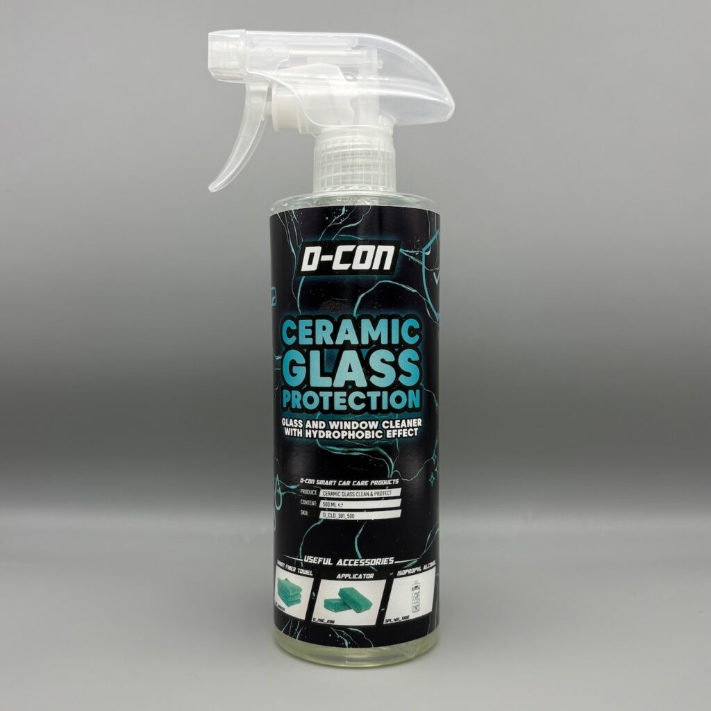 【D-CON】セラミックガラスプロテクション 500ml　窓ガラス撥水剤
